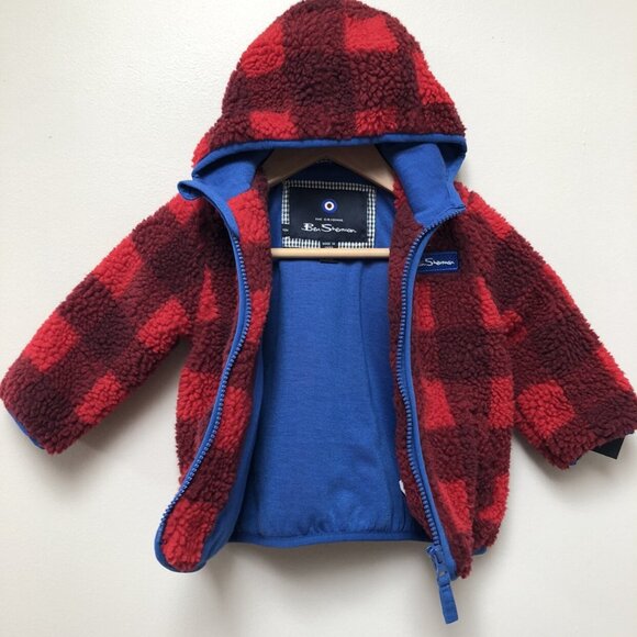 NWT Red Buffalo Sherpa Zip Hoodie - Picture 9 of 10